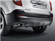 Dynamic Rear Bumper & Dual Tailpipes 