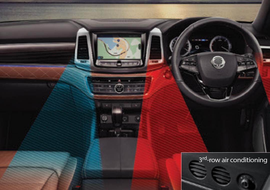 Dual zone fully Automatic air condition 