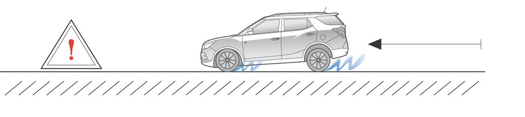 Electronic brake-Force Disturbance with Anti-Lock Brakes 