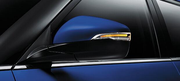 Automatic folded exterior Mirrors with Indicator 