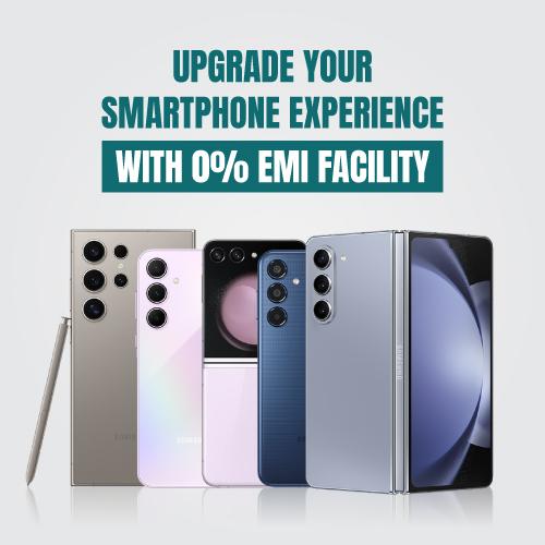 Upgrade Your Smartphone Experience with 0% EMI Facility