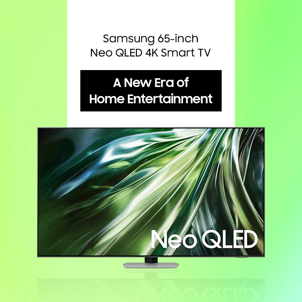 Samsung 65-inch Neo QLED 4K Smart TV QA65QN90D: A New Era of Home Entertainment