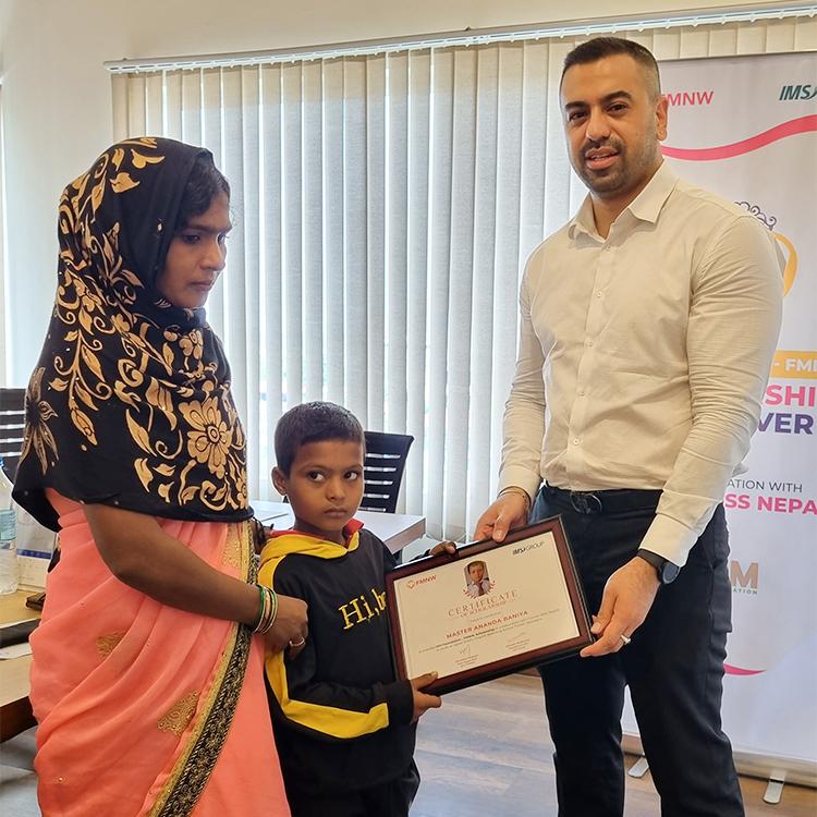 Scholarship Program for Covid Victims Family