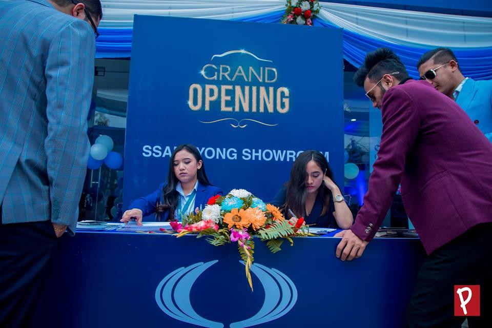 Ssangyong Motors Showroom Opening